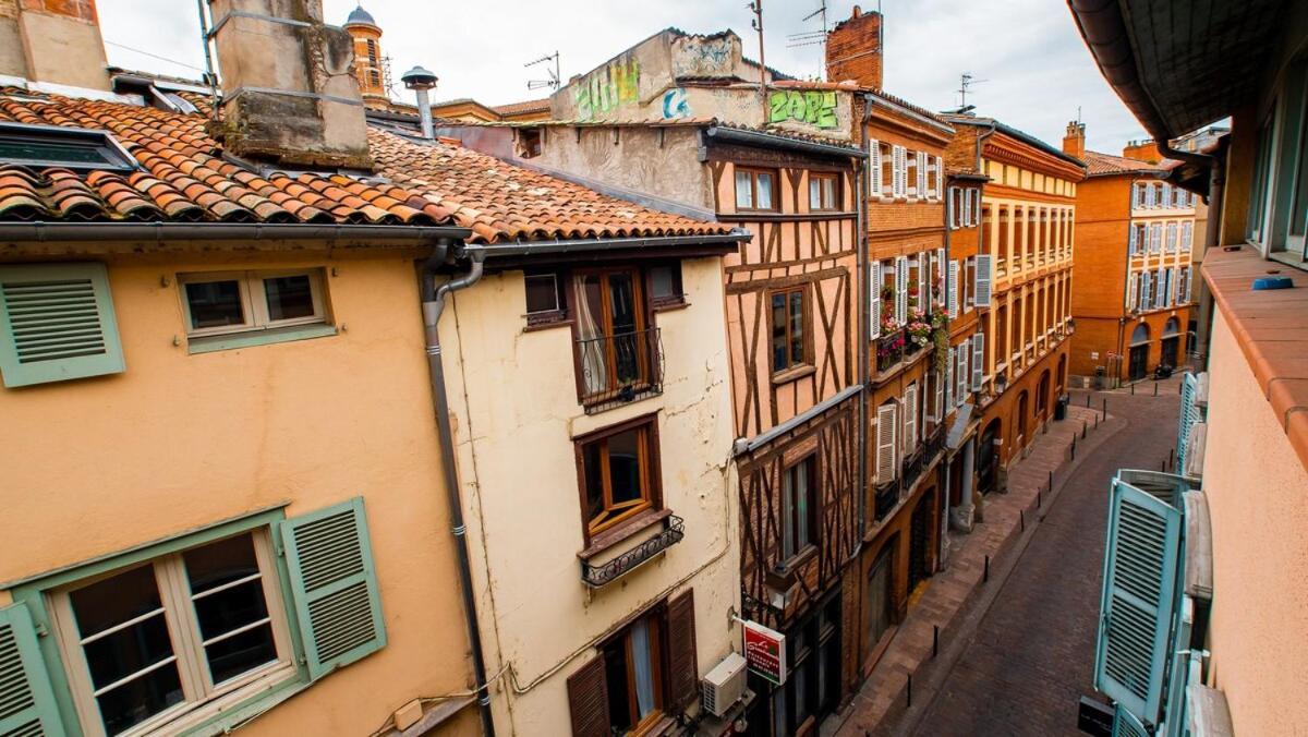 圖盧茲Loft Sous Les Toits Lumineux - Capitole-Daurade-Esquirol - Wifi公寓 外观 照片